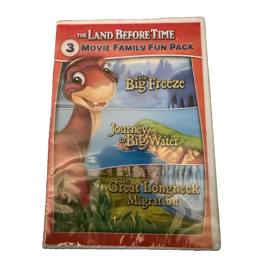 The Land Before Time VIII, IX, X 3-Pack (DVD, 2015) Brand New Factory Sealed NIP